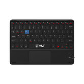 EVM EnAir Wireless Rechargeable Keyboard | Bluetooth 5.0 | Ultra-Slim & Lightweight | 78 Keys Universal Compatibility | Type-C Charging-(WLK-009)